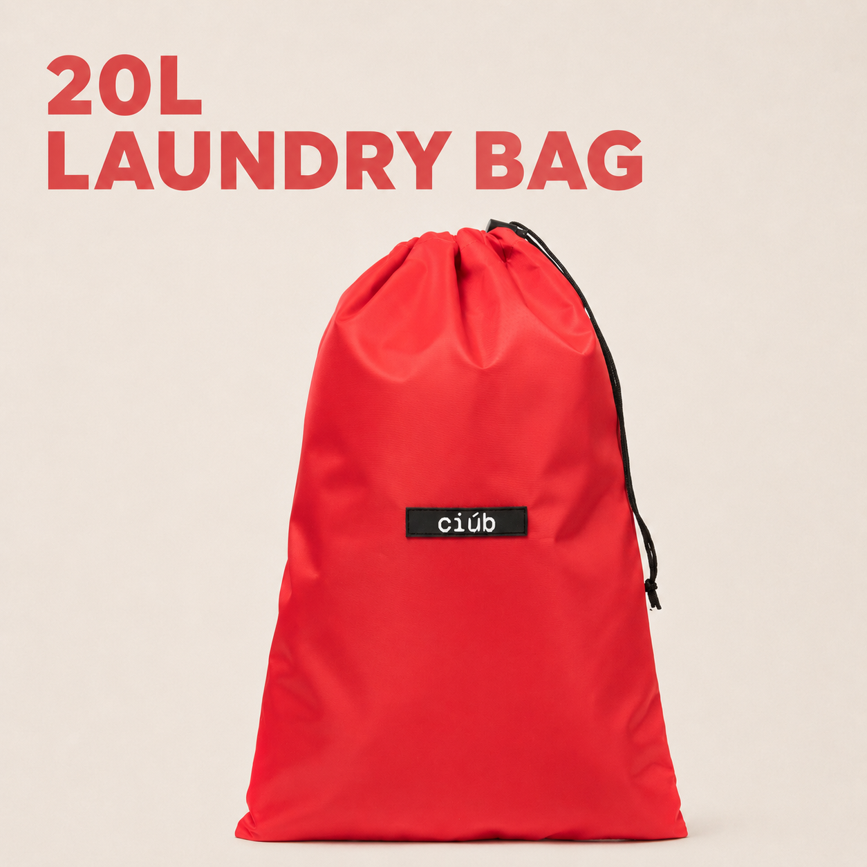 Laundry Bag - Red