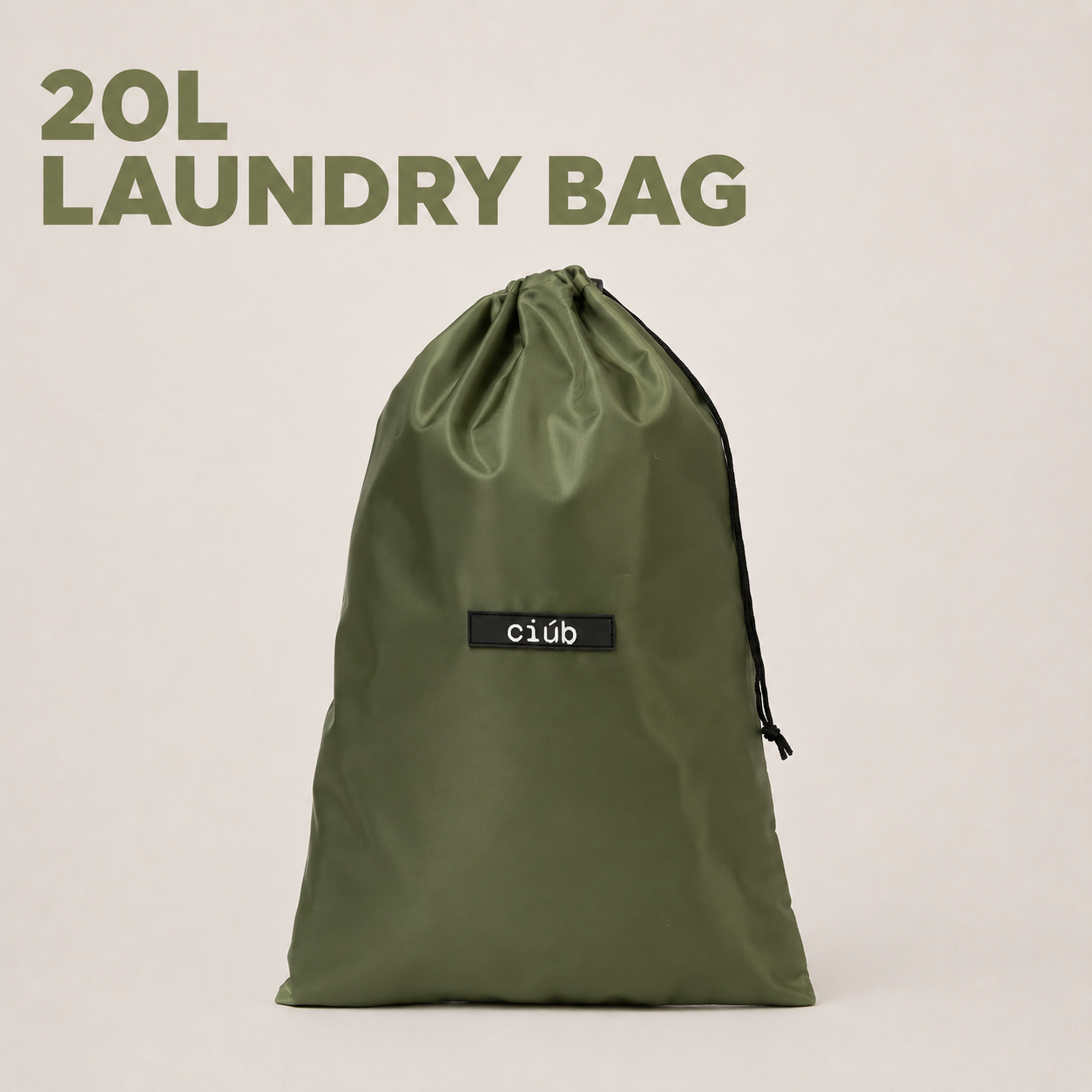 Laundry Bag - Khaki