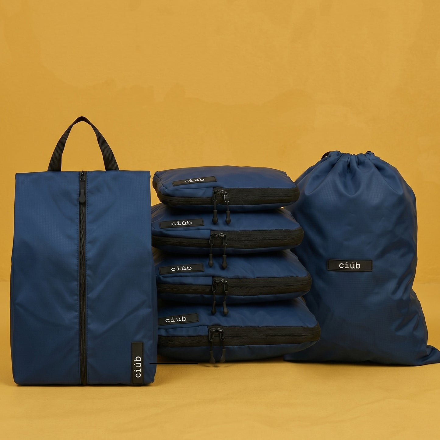 Bundle: 4-Pack+1x Laundry & Shoe Bag