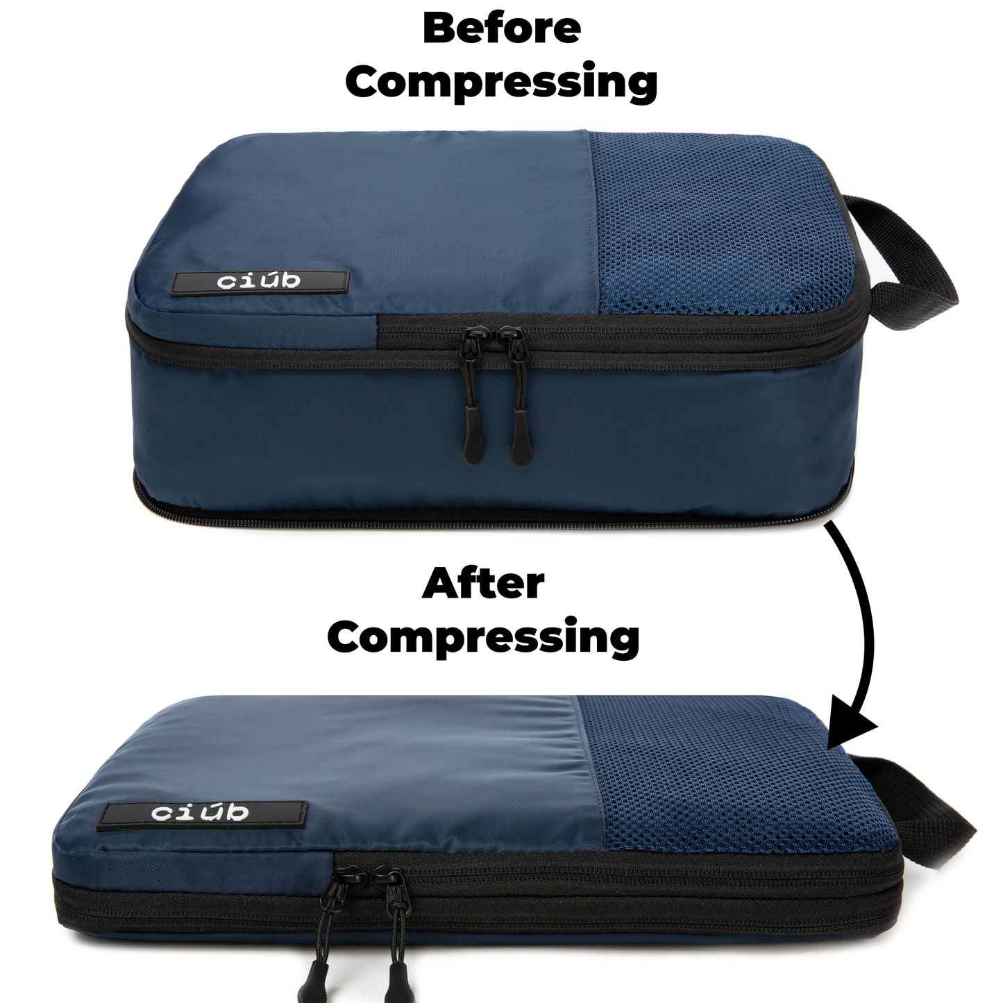 Mesh Compression Packing Cubes