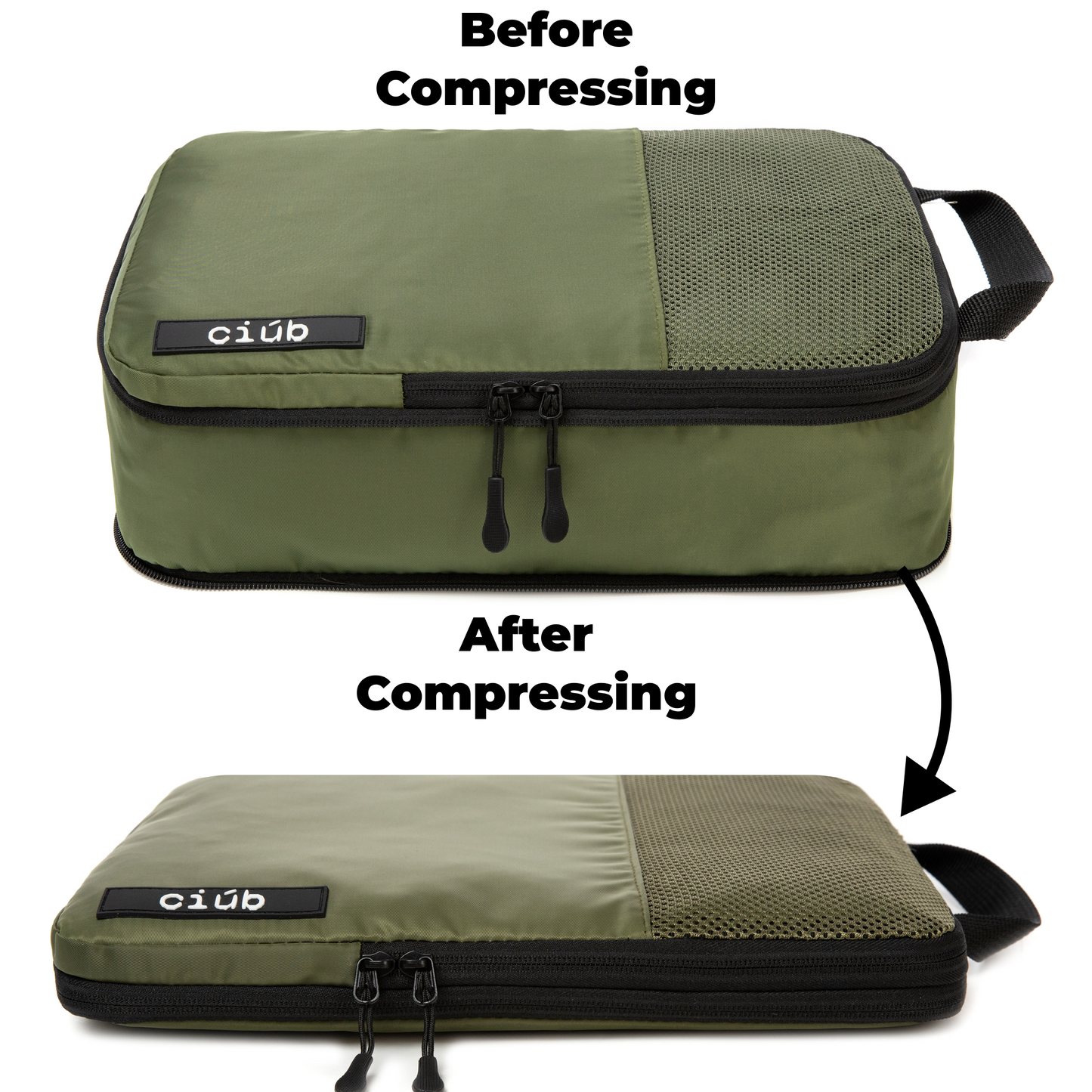Mesh Compression Packing Cubes