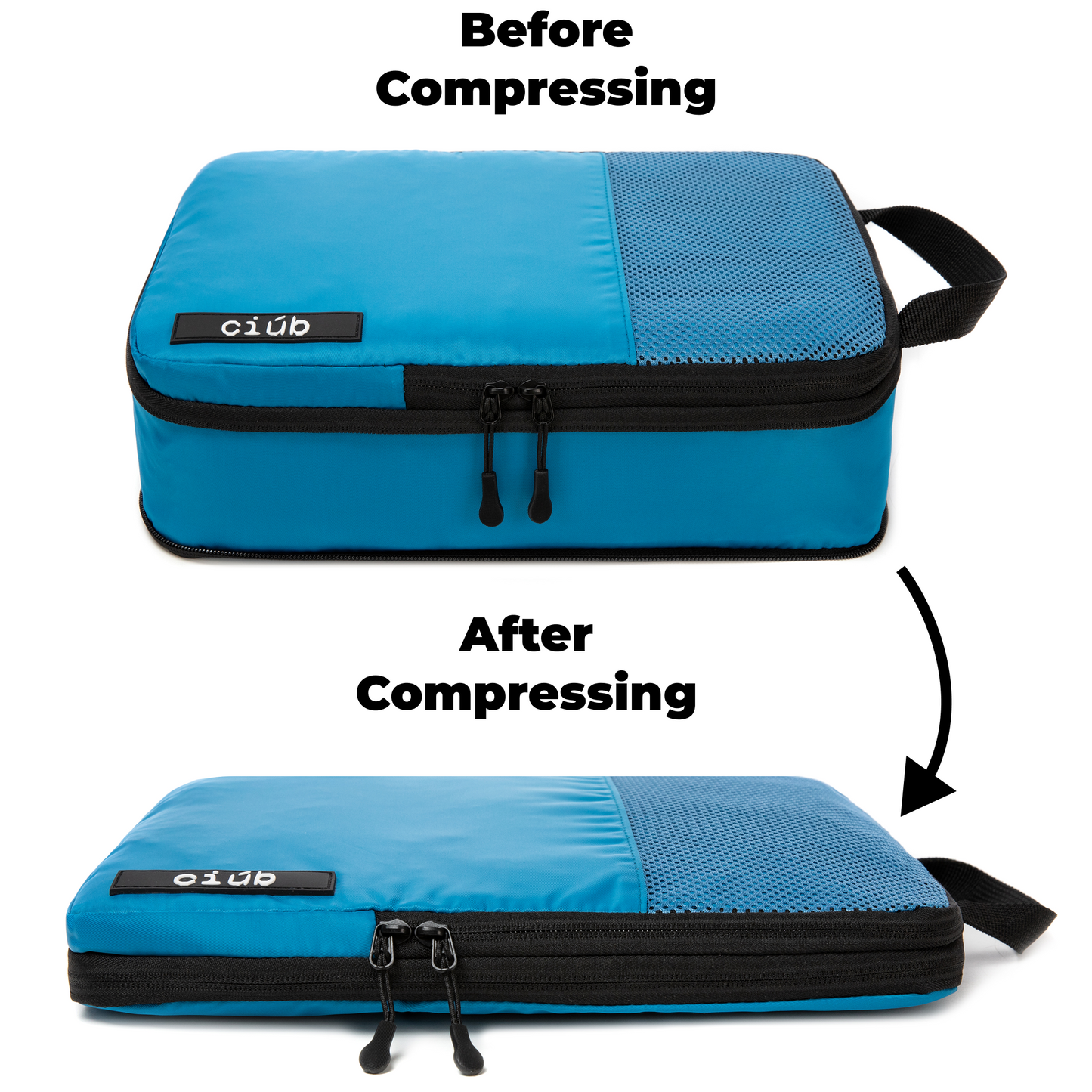 Mesh Compression Packing Cubes