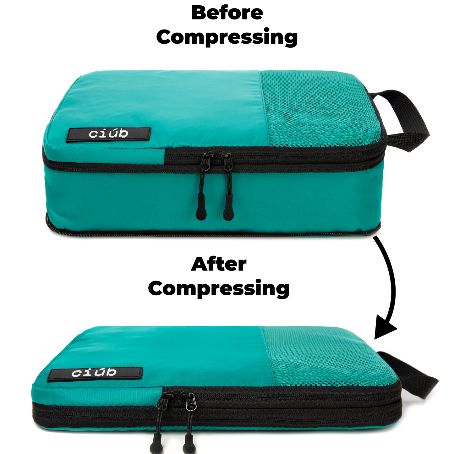 Mesh Compression Packing Cubes