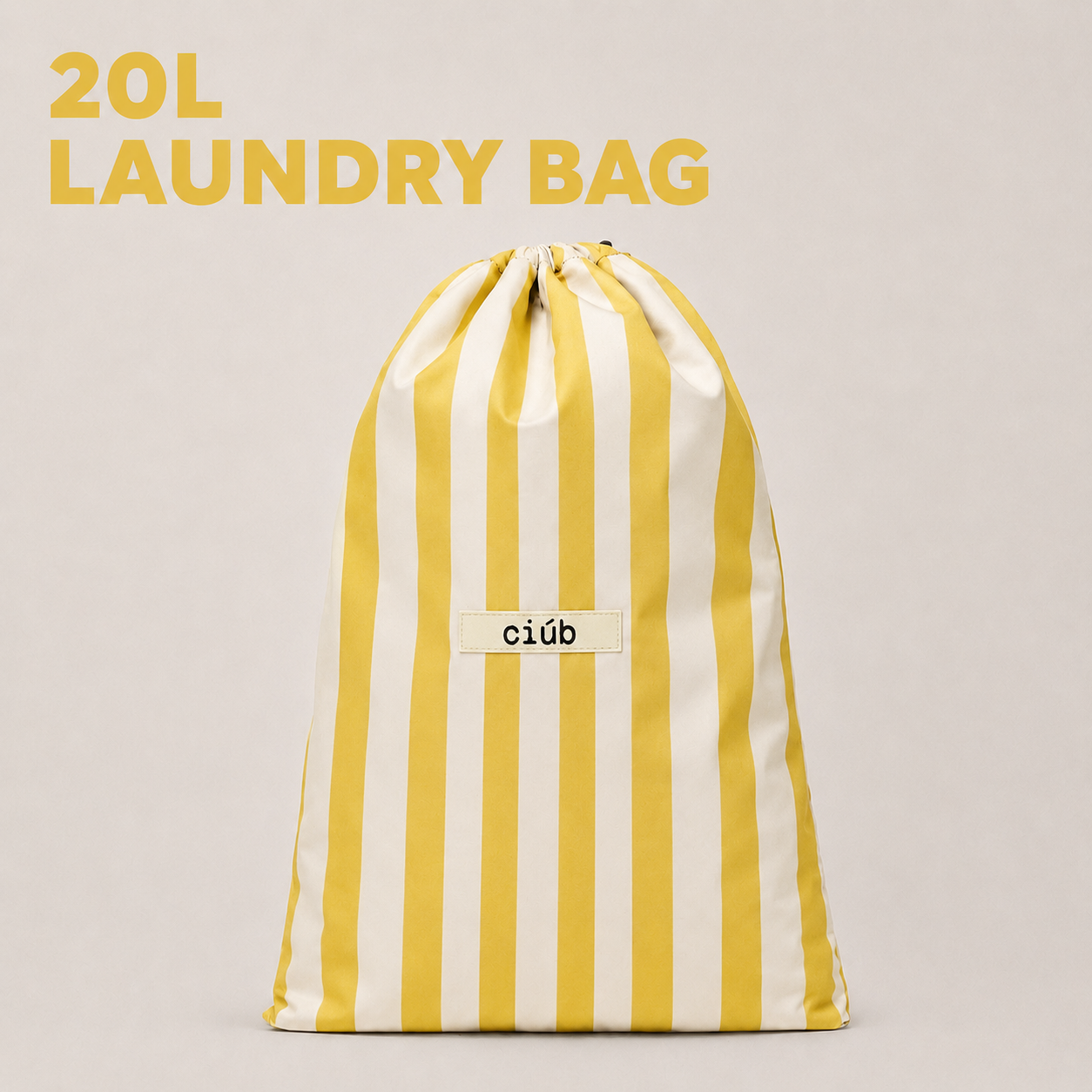 Laundry Bag - Lemon