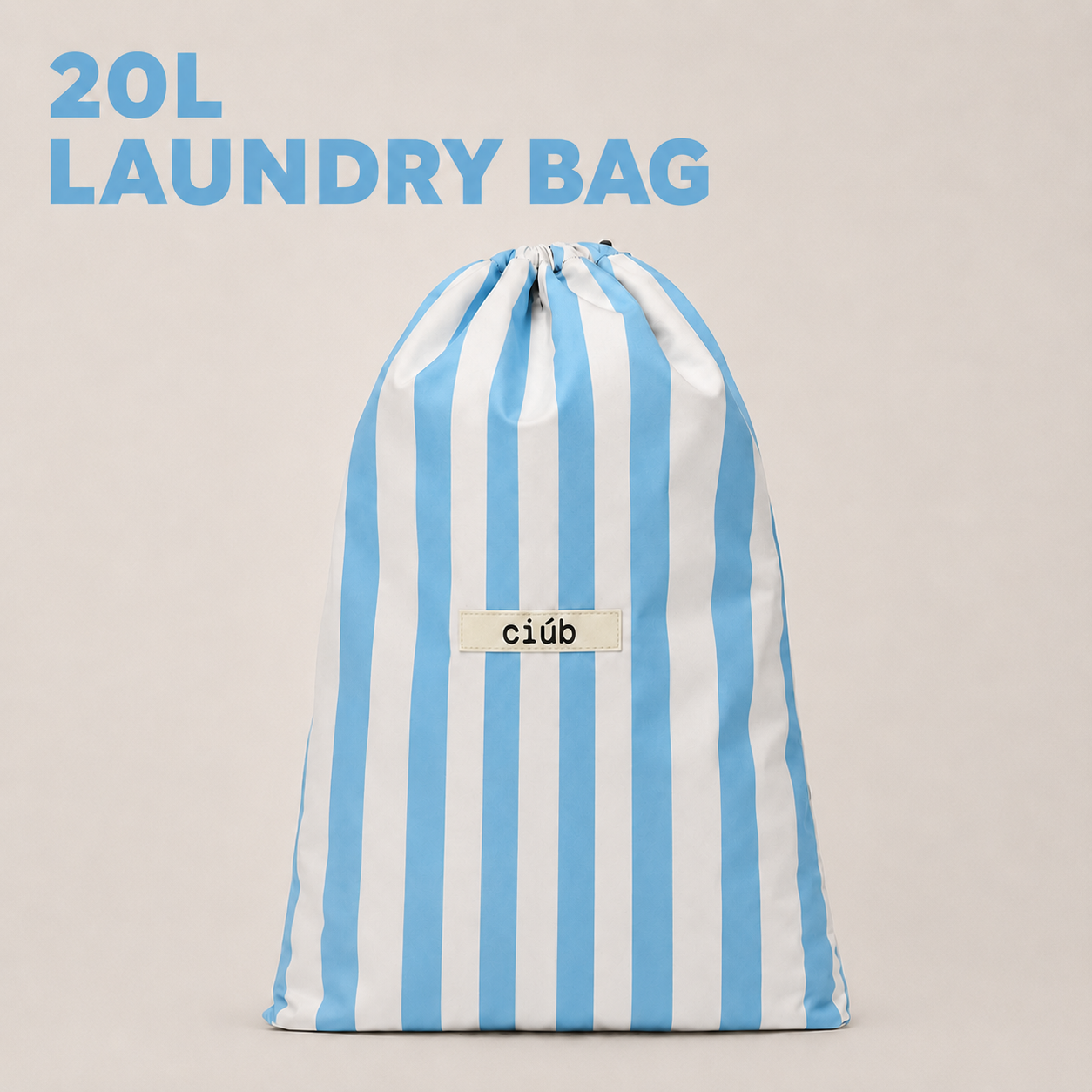 Laundry Bag - Sky Blue