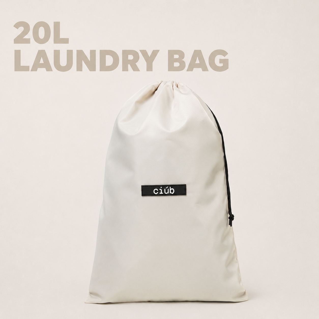 Laundry Bag - Beige