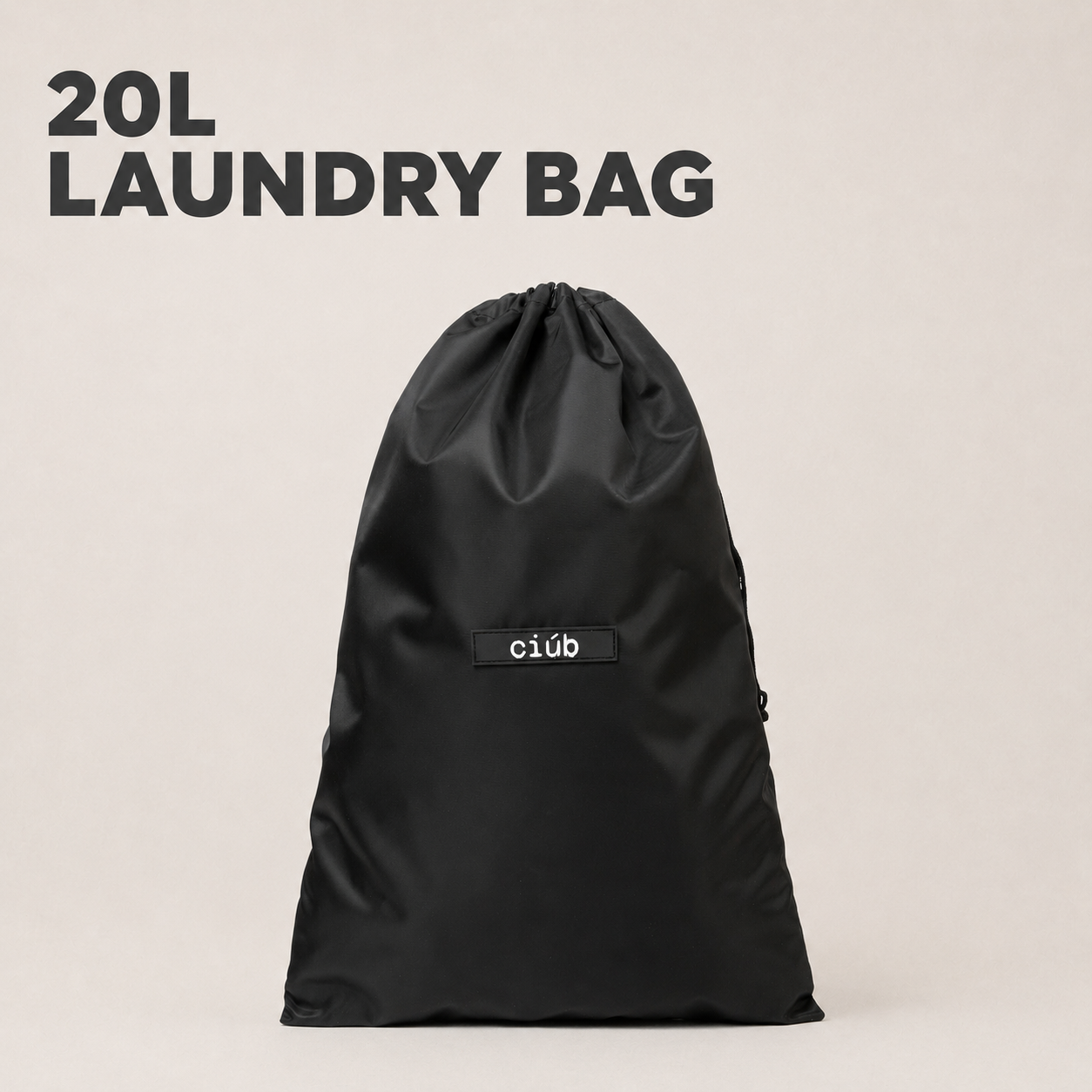 Laundry Bag - Black