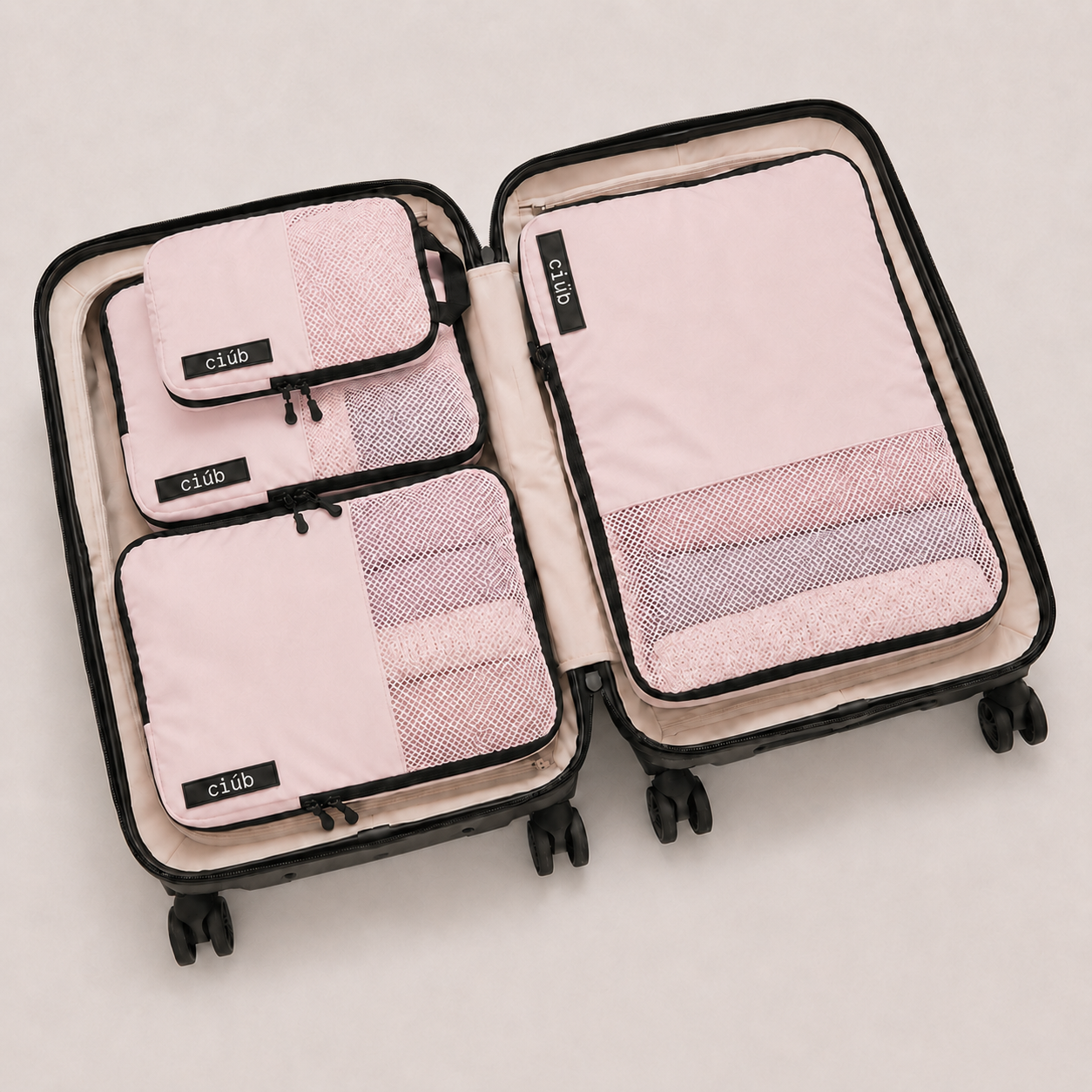 Mesh-Packwürfel