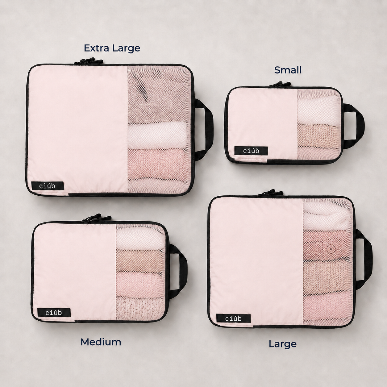 Mesh-Packwürfel