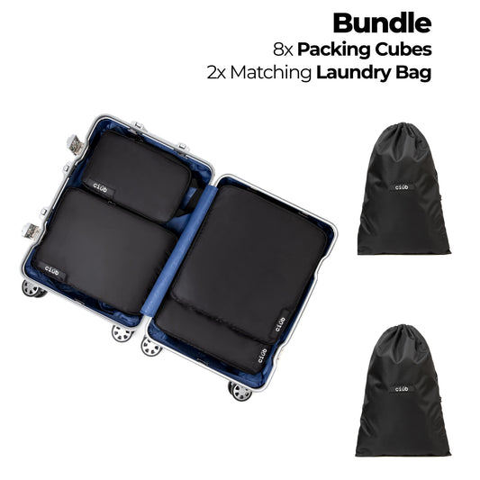 Bundle: 8-Pack+2x Laundry Bags