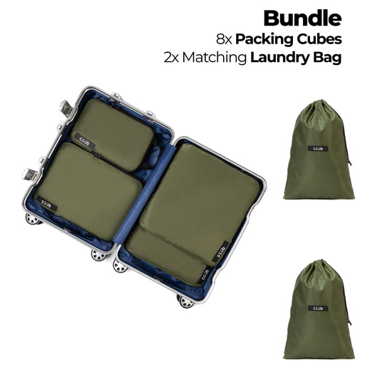 Bundle: 8-Pack+2x Laundry Bags