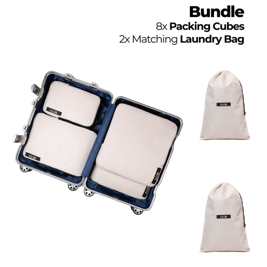 Bundle: 8-Pack+2x Laundry Bags
