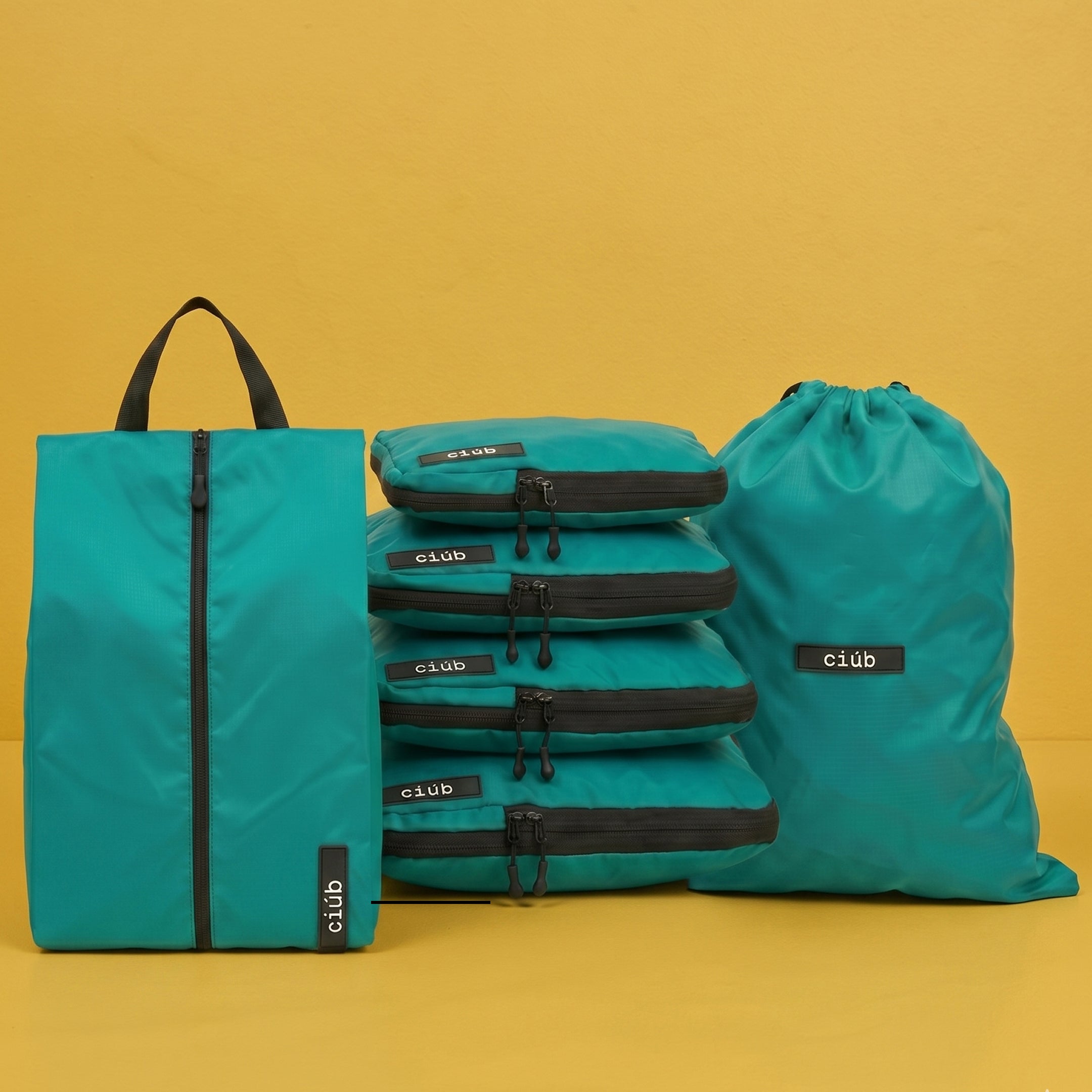 Bundle: 4-Pack+1x Laundry & Shoe Bag